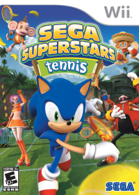 Sega Super Star Tennis Competition Pack Wii US box art